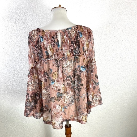 Anthropologie Akemi + Kin Patrizia Floral Lace SZ M - Picture 9 of 10